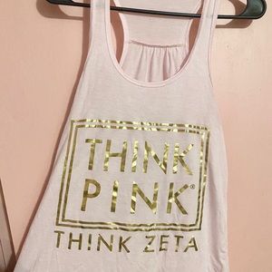 ZTA Gold Foil Tank Top